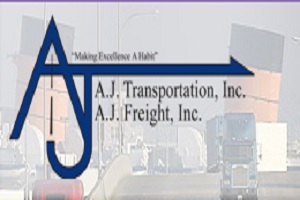 aj transport logo