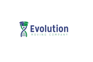 evolution moving company logo