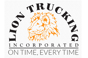 lion trucking logo