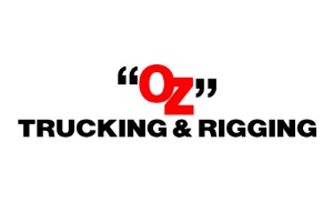 oz trucking and rigging logo