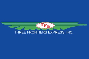 three frontiers express logo