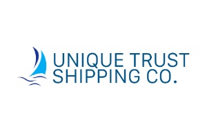 unique trust shipping logo