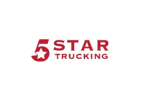5 star trucking logo